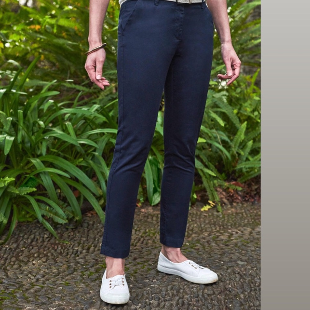 Pure Collective NWT the casual chino pants navy blue